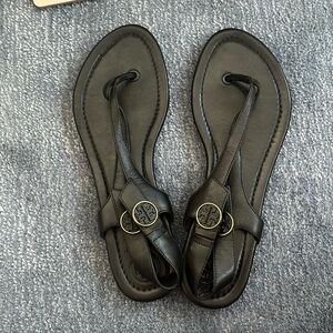 Tory Burch Black Sandals - 8.5